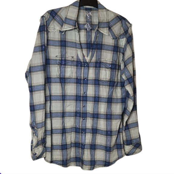 Rock 47th Western Shirt - Picture 1 of 10